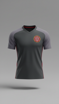 Football jersey with heritage crest