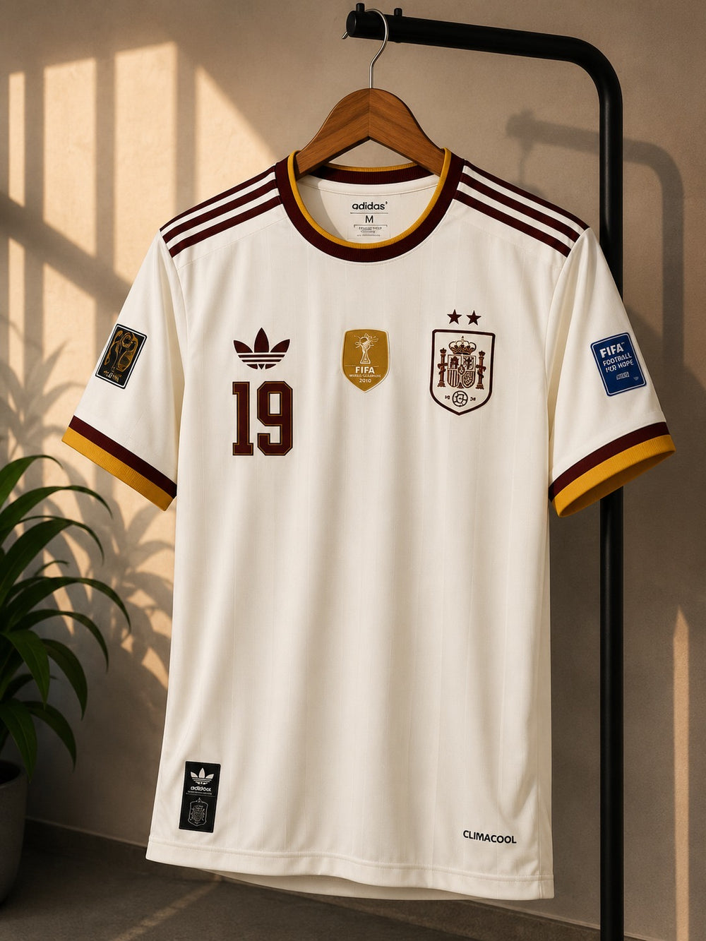 Spain away 2 star jersey
