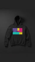 Statement Hoodie With Electric Graphic