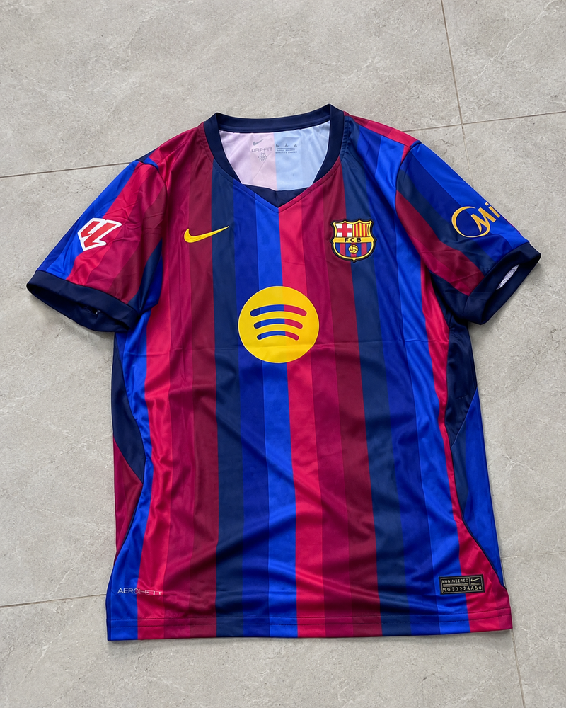 barca home 26/27 embroidered