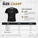 Football shirt size chart