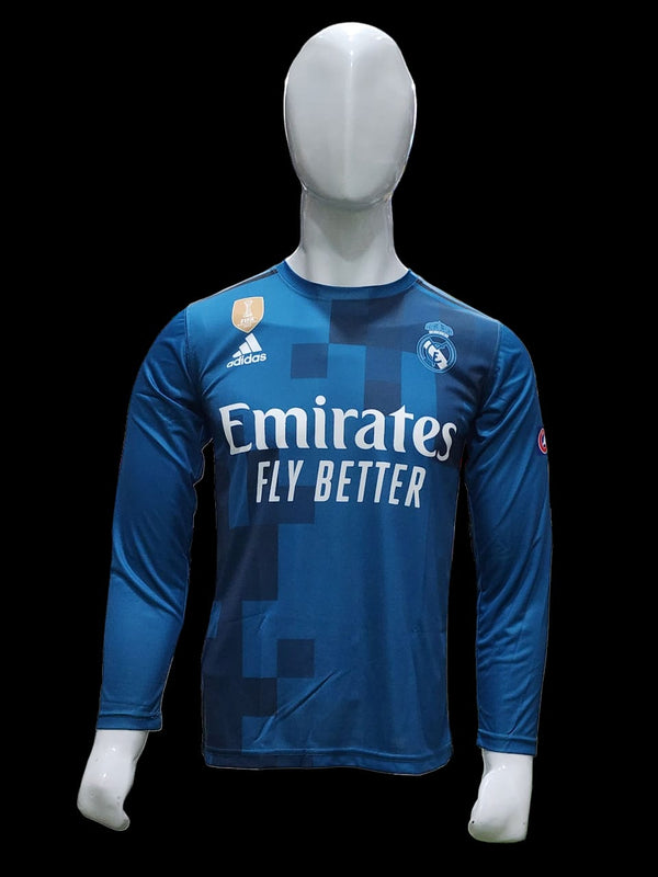 Real madrid retro blue